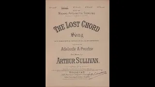 The Lost Chord / Sullivan arr. Simmons