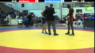 85 KG CQF - Joel Bauman (Minnesota Storm) vs. Nursultan Tursynov (Kazakhstan)