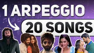 Impress Anyone with 1 Arpeggio | 1 Arpeggio - 20 songs | Piano arpeggios tutorial Hindi | PIX Series