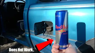 What Happens If You Put 1 Gallon Of RED BULL In Your Gas Tank? (Does NOT Give You Wings)