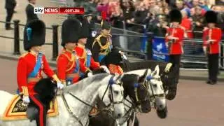 Trooping the Colour -  Prince Philip attends Queen's Diamond Jubilee