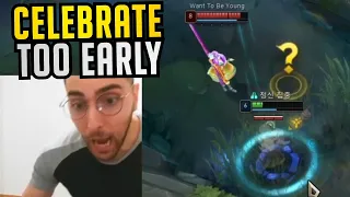 When You Celebrate a Bit Too Early - Best of LoL Stream Highlights (Translated)