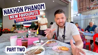 DAY 2 IN MY FAVOURITE THAI TOWN 🇹🇭 ❤️  Thai-Vietnamese BEEF PHO Street Food Tour in Nakhon Phanom