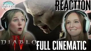 FULL Cinematic Trailer Reaction | Diablo IV | MIND-BLOWN