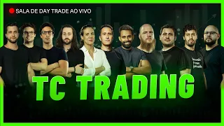 Sala Day Trade ao vivo Mini Indice, Mini Dólar e Ações - TC Trading  - 29/04/2024
