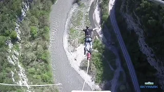 Сочи, Skypark, прыжок Bungy 207 m. - трейлер. Экстрим мотивация!