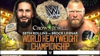 WWE2K24 THE  BEAST BROCK LESNAR VS THE MESSIAH SETH FREAKIN ROLLINS FULL MATCH 4K | PS5 GAMEPLAY