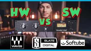 1176 HW vs Plugin Comparison｜Slate｜ Waves｜Softube｜HW