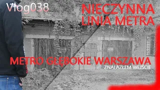 Vlog038 - metro głębokie (pierwsza linia metra) - Warszawa - URBEX projekt