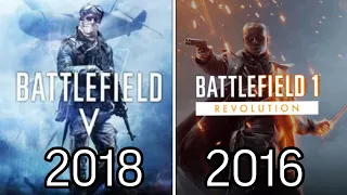 BATTLEFIELD 1 VS BATTLEFIELD 5 Сравнение Геймплея