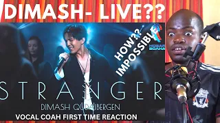 HOW IS THIS LIVE? ? Vocal coach reacts to Dimash live perform Stranger.
