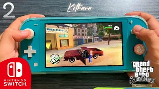 GTA: San Andreas Trilogy | Nintendo Switch Lite Gameplay PART2