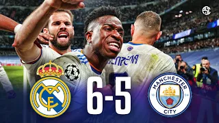 Real Madrid 6 × 5 Manchester City | UCL 2022 | Extended Highlights & Goals