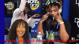 FIRST TIME HEARING JUICE WRLD FREESTYLE (I WAS WRONG!!) - Juice WRLD - Funkmaster Flex #134 Reaction