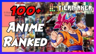 Ranking Every Anime I've Ever Seen | Tier List