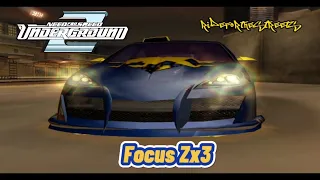 Need For Speed Underground 2 | Tuning & Race | Ford Focus Zx3 | Dolphin Emulator Android