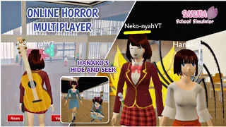 Sakura School Simulator Online Multiplayer Game is here? 😱 • Hanako's  Hide and Seek Horror Game