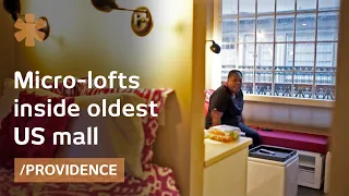 Oldest US mall blends old/modern with 225-sq-ft micro-lofts