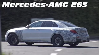 2017 Mercedes-AMG E63 (W213) Spied Testing on the Nurburgring