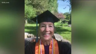 Mother and son graduate together in Boise State's first-ever virtual commencement