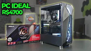 PC GAMER MONSTRO DE R$4700 PRA RODAR QUALQUER JOGO NO ULTRA! Montagem e Testes 2022