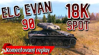 World of Tanks/ Komentovaný replay/ ELC EVAN 90