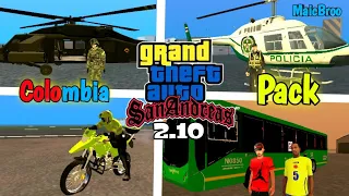 Pack Colombiano para tu GTA San Andreas 2.10 de Android