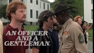 Gunnery Sgt. Foley meets his Officer Candidates | An Officer and a Gentleman #louisgossettjr #rip