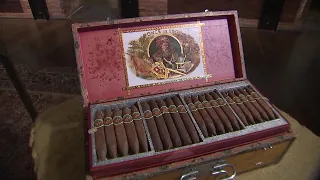 Preserved cigars return to Tampa more than 100 years later