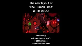 The new layout of "The Human Limit" WITH DECO!