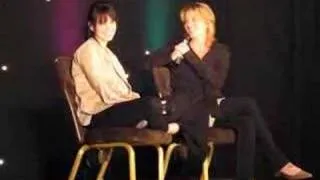 Mia Kirshner and Laurel Holloman L word