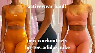 ACTIVEWEAR HAUL | bo+tee, adidas, nike | new gym clothes for spring 👟