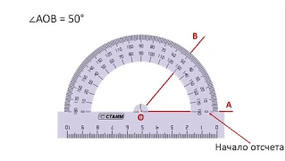 Измерение углов, 5 класс