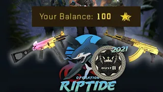 CSGO OPERATION RIPTIDE - OPENING 25 DUST 2 COLLECTIONS!