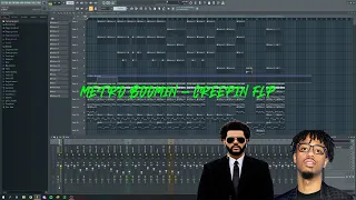 Metro Boomin ft. The Weeknd & 21 Savage - Creepin' (FL Studio 21 Remake) [FREE FLP]