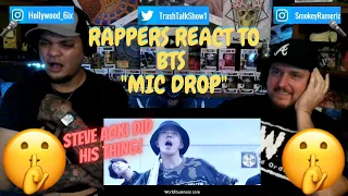 Rappers React To BTS "Mic Drop"!!! (Steve Aoki Mix)