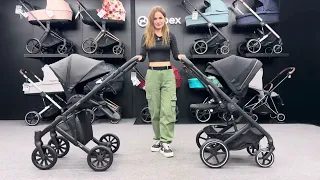 Сравнение детских колясок Cybex Balios 2023 и anex e-type