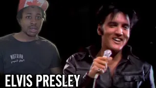 MY FIRST TIME REACTION- Elvis Presley - Jailhouse Rock ('68 Comeback Special)