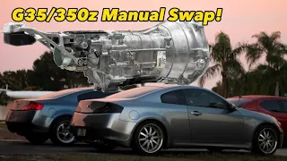 How to: G35/350z CD009 Manual Swap