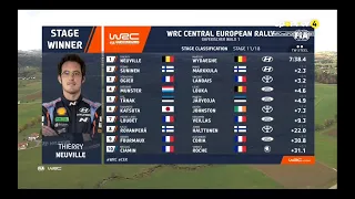 WRC Central European Rally 2023 - Stage 11/18