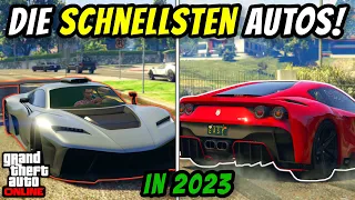 Die TOP 14 SCHNELLSTEN Autos in GTA Online 2023 | Rangliste nach BESTER Rundenzeit