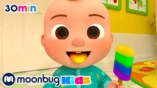 Helados de colores🍧 | Canciones Infantiles 🎵 | Juega y aprende | Moonbug Español | Cocomelon🍉