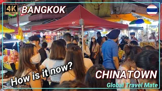 CHINATOWN Bangkok BUSY again! Vegetarian Festival 2022 🇹🇭 Thailand