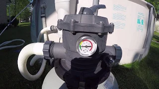 Complete Backwash and Rinse Tutorial for Intex Sand Filter