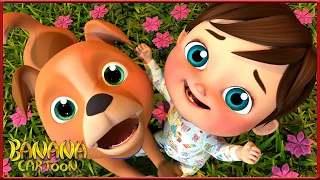 🐶Бинго🐶 Детские песенки 🎵| Сборник | Banana Cartoon Preschool — Детские песенки | Мультики для детей