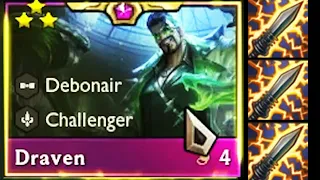 3-Star ELECTRICAL V.I.P Draven + 3 Statikk Stiv | TFT Set 6.5