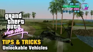 GTA Vice City - Tips & Tricks - Unlockables Vehicles