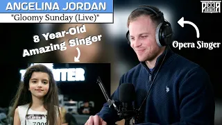 Opera Singer's VOCAL ANALYSIS of Angelina Jordan | Gloomy Sunday (1ST-TIME REACTION)