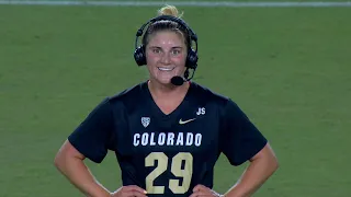 Madeline Pisani chats with Pac-12 Network after Colorado clinches spot in Pac-12 title game