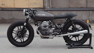 Moto Guzzi V50 Cafe Racer - Horizontal Moto